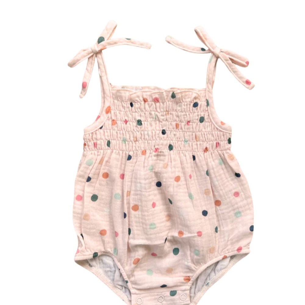 Polka Dot Kids One Piece Bodysuit